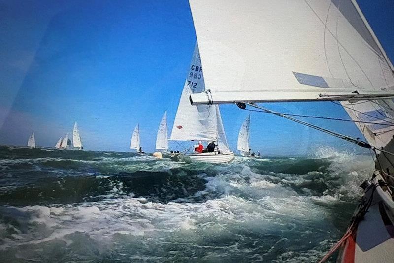 On-board footage from the Nordic Folkboat National Championship at Lymington photo copyright FBA taken at Royal Lymington Yacht Club and featuring the Folkboat class