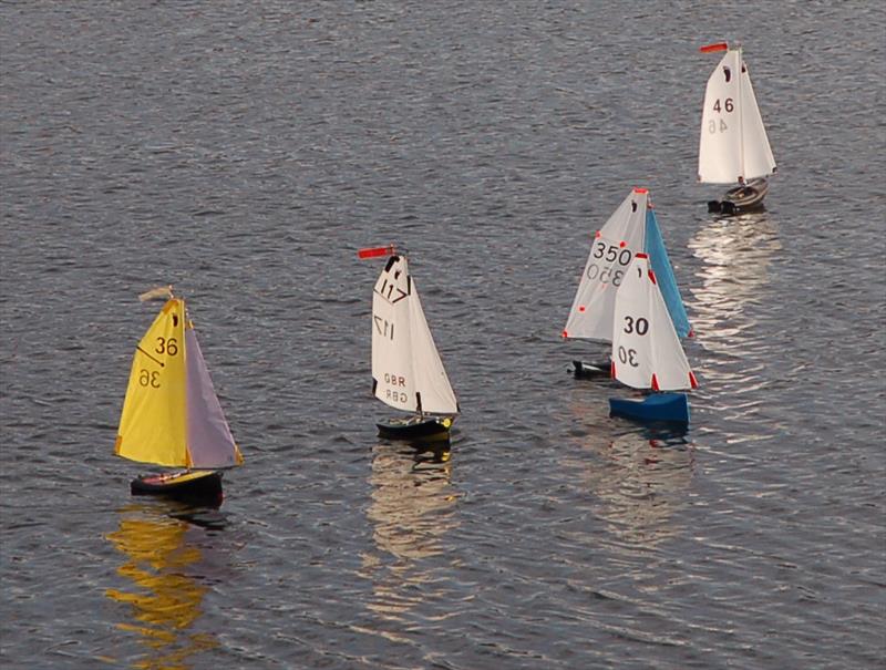 Fred's Big Toephy event for Footys at Guildford photo copyright Roger Stollery taken at Guildford Model Yacht Club and featuring the Footy class