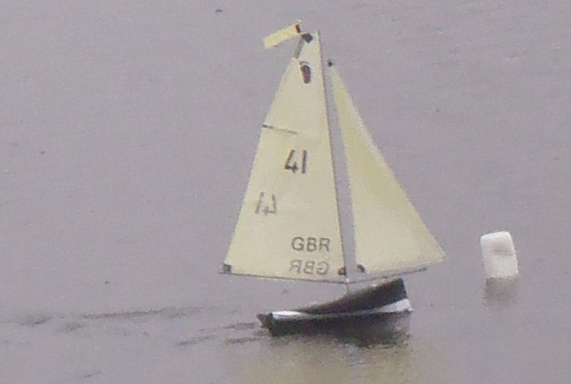 Fred's Big Toephy model yachting photo copyright Paul Risdale taken at Guildford Model Yacht Club and featuring the Footy class