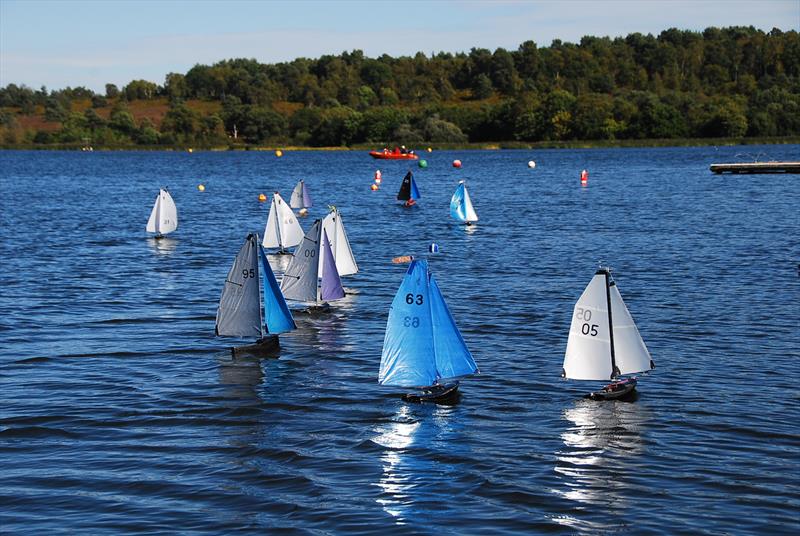 MYA Footy National Championship at Frensham Pond  photo copyright Roger Stollery taken at Frensham Pond Sailing Club and featuring the Footy class