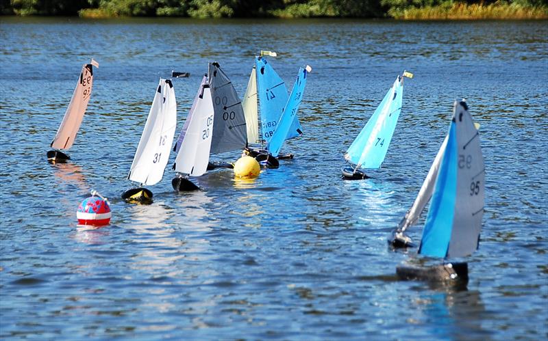 MYA Footy National Championship at Frensham Pond  photo copyright Roger Stollery taken at Frensham Pond Sailing Club and featuring the Footy class