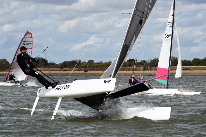 East Coast Piers Race -  Day 1 photo copyright Nick Champion / www.championmarinephotography.co.uk taken at Marconi Sailing Club and featuring the Formula 16 class