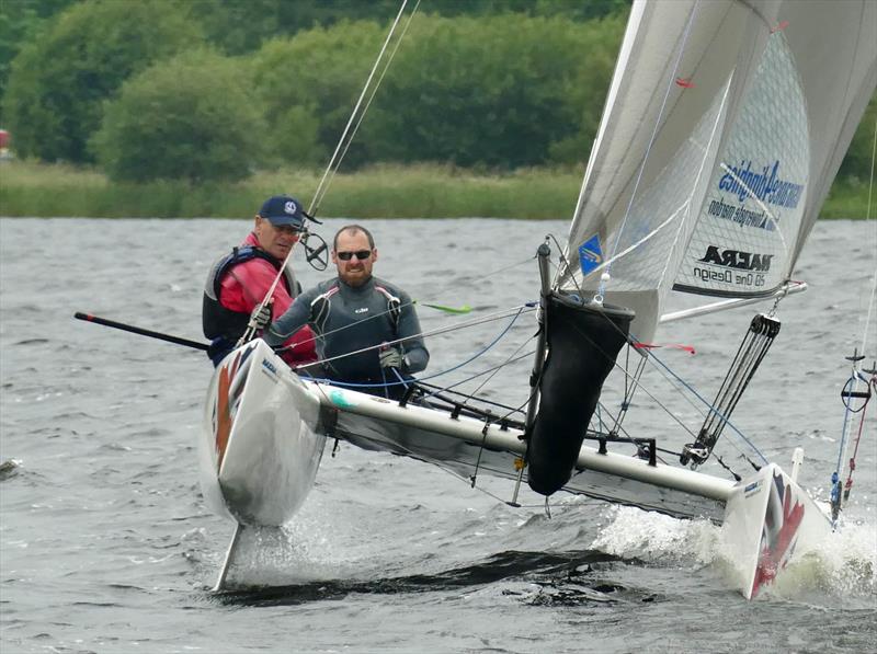 Bala Long Distance Weekend photo copyright John Hunter taken at Bala Sailing Club and featuring the Formula 18 class