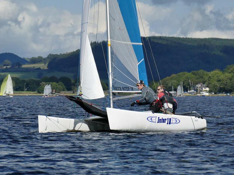 Bala August Regatta photo copyright John Hunter taken at Bala Sailing Club and featuring the Formula 18 class