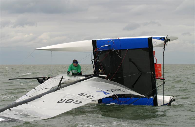 22nd Forts Race Weekend at Whitstable photo copyright Nick Champion / www.championmarinephotography.co.uk taken at Whitstable Yacht Club and featuring the Formula 18 class