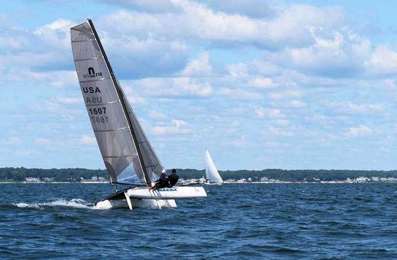 U.S. Multihull Championship 2017 photo copyright US Sailing / www.usssailing.com taken at Ocean Springs Yacht Club and featuring the Formula 18 class