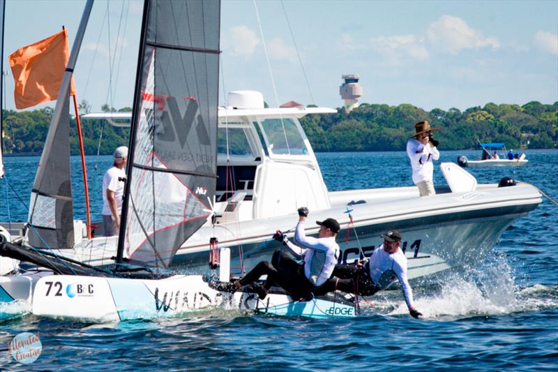 F18 Worlds at Sarasota day 1 - photo © Ellinor Walters