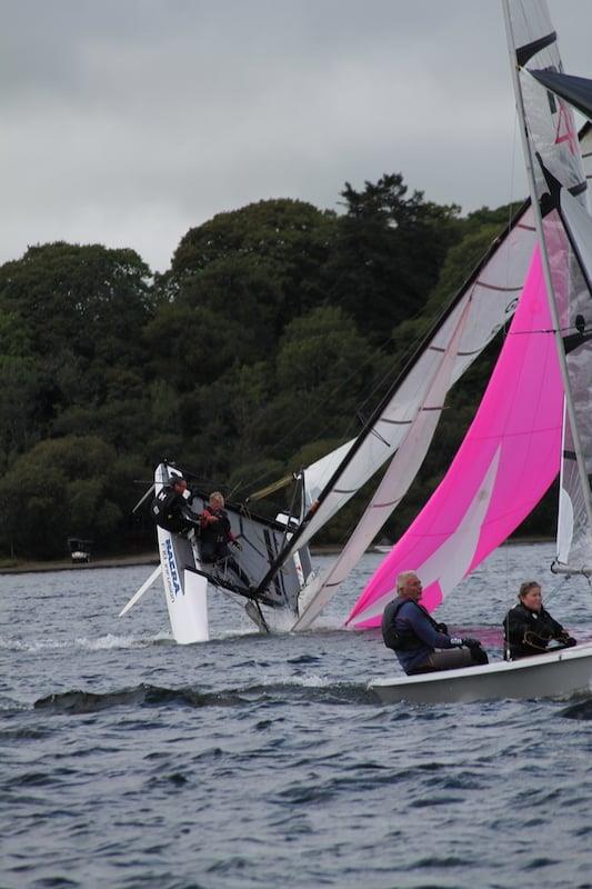 10th Great North Asymmetric Challenge photo copyright William Carruthers taken at Bassenthwaite Sailing Club and featuring the Formula 18 class