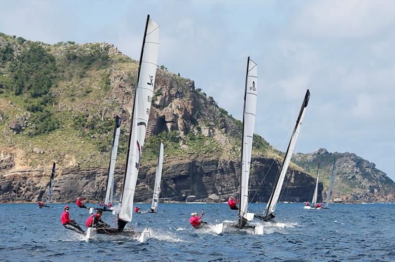 St. Barth Cata Cup 2017 photo copyright Pierrick Contin taken at Saint Barth Yacht Club and featuring the Formula 18 class