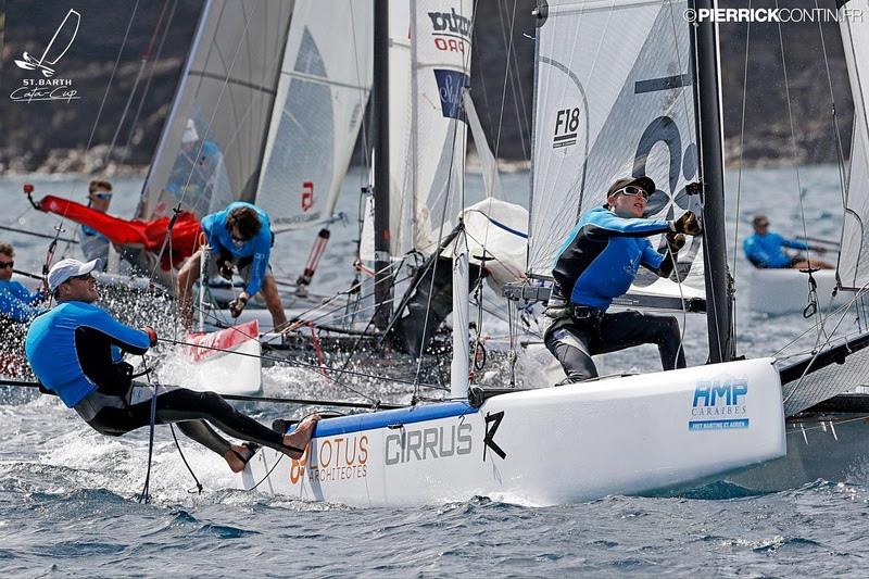 Emmanuel Boulogne and this son Jean - Saint-Barh Cata-Cup photo copyright Pierrick Contin / www.pierrickcontin.fr taken at  and featuring the Formula 18 class