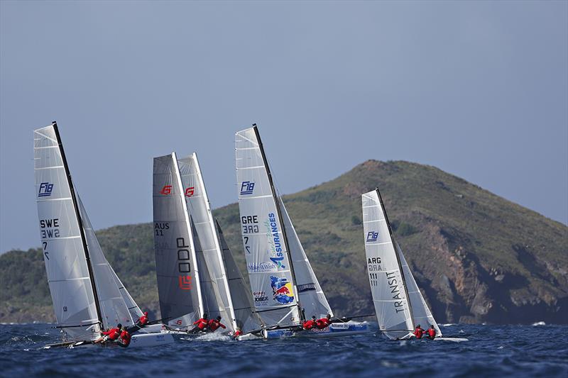 2018 St. Barth Cata Cup photo copyright Pascal Alemany taken at Saint Barth Yacht Club and featuring the Formula 18 class