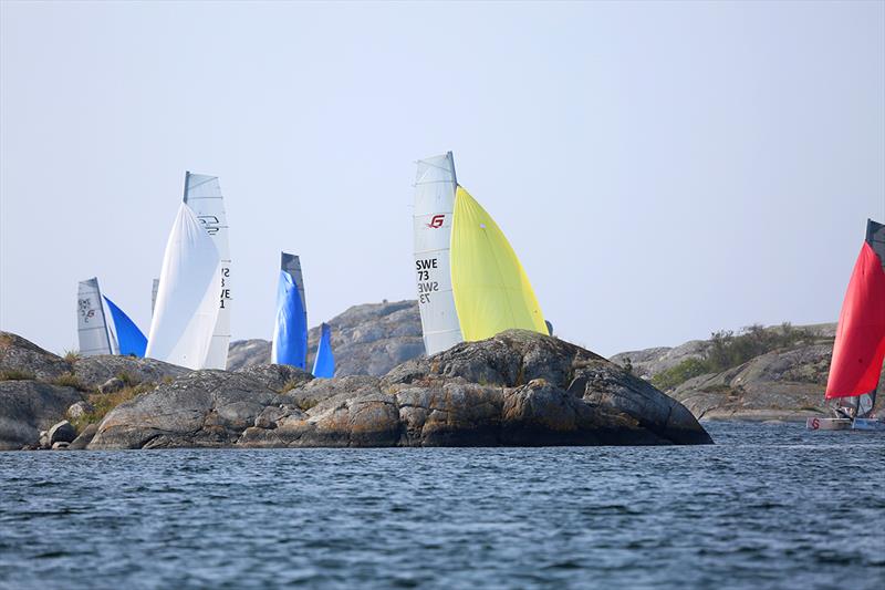 Stockholm Archipelago Raid 2019 photo copyright Malcolm Hanes taken at  and featuring the Formula 18 class