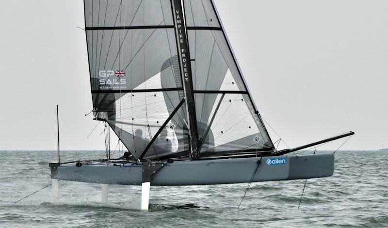 2019 Allen Endurance Series Round 1 - Whitstable Forts Race photo copyright Nick Champion / www.championmarinephotography.co.uk taken at Whitstable Yacht Club and featuring the Formula 18 class