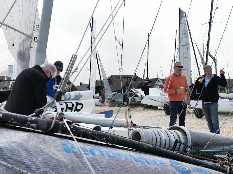2019 Allen Endurance Series Round 1 - Whitstable Forts Race photo copyright Allen Brothers taken at Whitstable Yacht Club and featuring the Formula 18 class