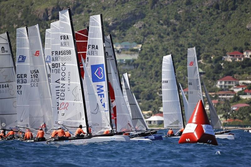 St. Barth Cata-Cup - Day 2 photo copyright Pascal Alemany taken at  and featuring the Formula 18 class