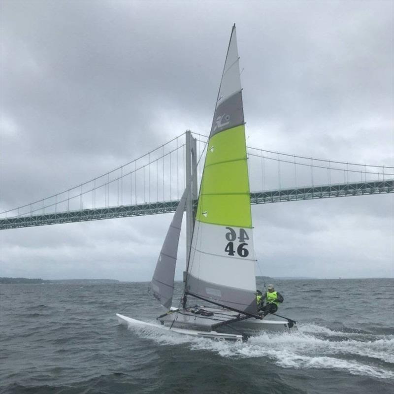 31st New England 100 photo copyright Providence Journal taken at Sail Newport and featuring the Formula 18 class