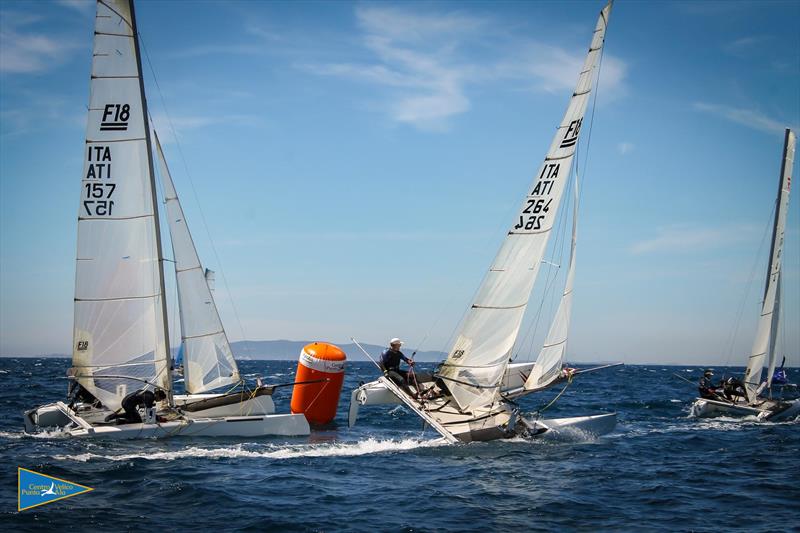 F18 Italian National Regatta at Punta Ala photo copyright Centro Velico Punta Ala taken at Centro Velico Punta Ala and featuring the Formula 18 class