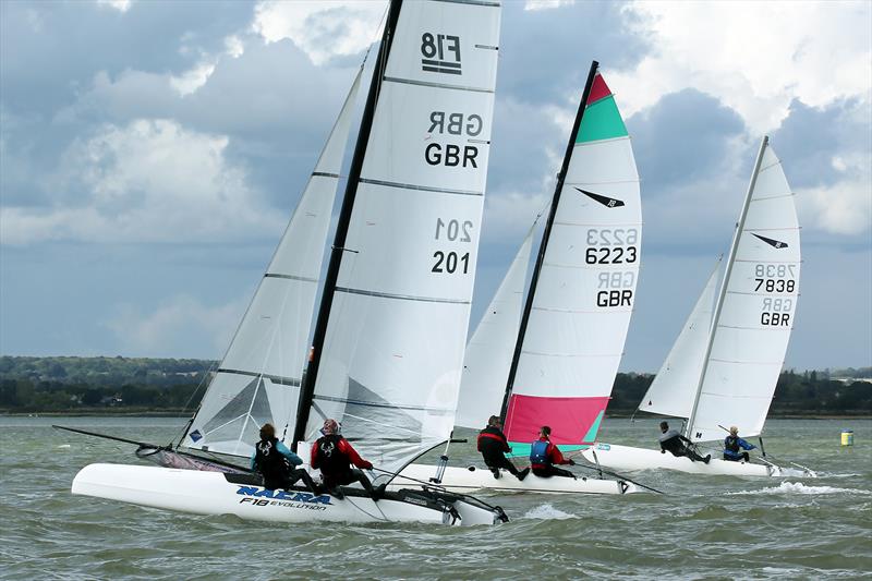 East Coast Piers Race -  Day 1 photo copyright Nick Champion / www.championmarinephotography.co.uk taken at Marconi Sailing Club and featuring the Formula 18 class