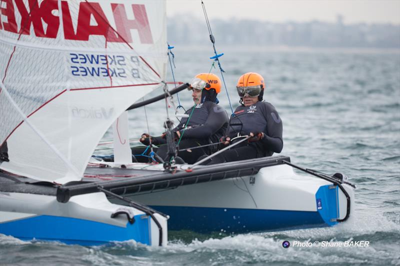 Top Gun Catamaran Regatta at Kurnell Catamaran Club, Botany Bay, Sydney photo copyright Shane Baker taken at Kurnell Catamaran Club and featuring the Formula 18 class