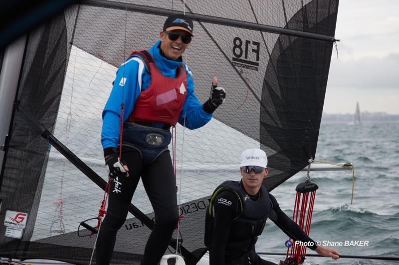 Top Gun Catamaran Regatta at Kurnell Catamaran Club, Botany Bay, Sydney photo copyright Shane Baker taken at Kurnell Catamaran Club and featuring the Formula 18 class