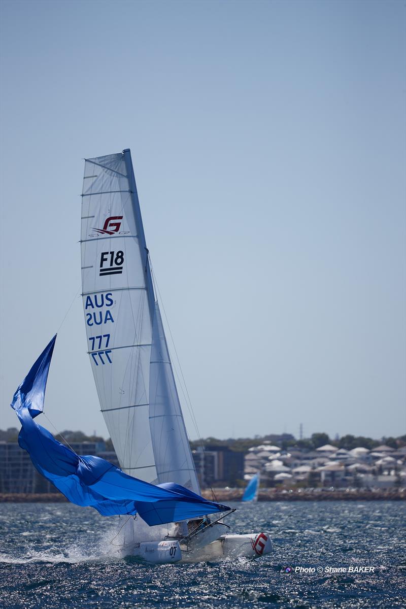 F18 National & World Championships 2026 photo copyright Shane Baker taken at Jervoise Bay Sailing Club and featuring the Formula 18 class
