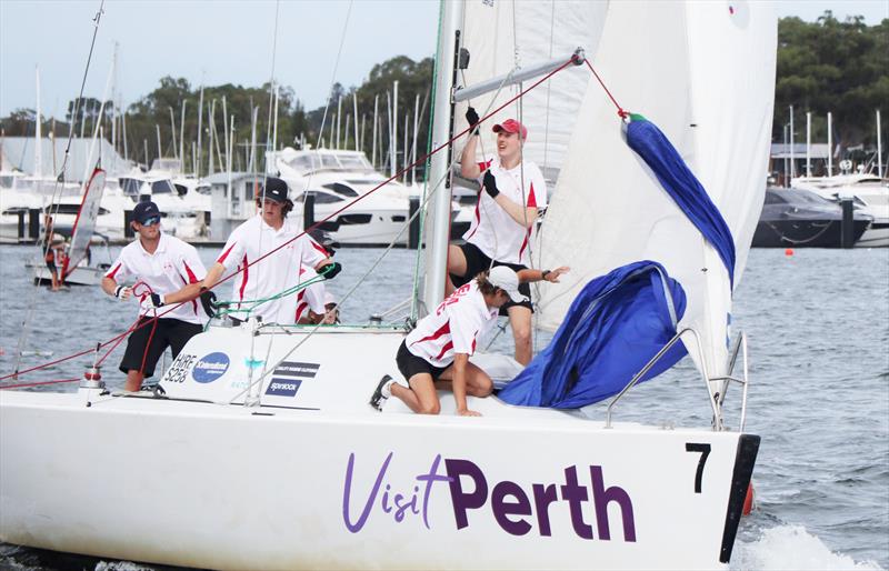 2022 Youth State Keelboat Championship photo copyright Tim Putt taken at Royal Perth Yacht Club and featuring the Foundation 36 class