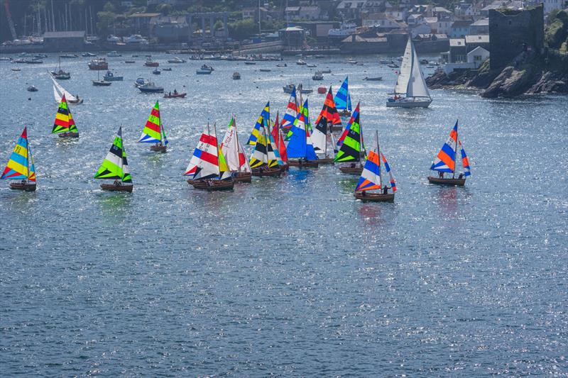 2021 Fowey River Championships photo copyright Andrew Dellow taken at Royal Fowey Yacht Club and featuring the Fowey River Class class