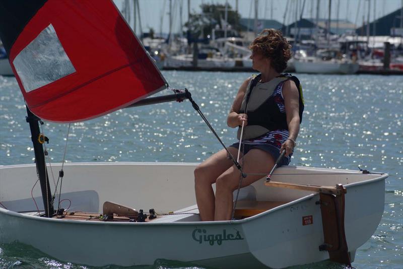 Foxer Stiletto Cup at Hamble for all-girl fleet of Vixens photo copyright Trevor Pountain taken at Hamble River Sailing Club and featuring the Foxer class