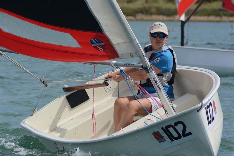 Foxer Stiletto Cup at Hamble for all-girl fleet of Vixens photo copyright Trevor Pountain taken at Hamble River Sailing Club and featuring the Foxer class