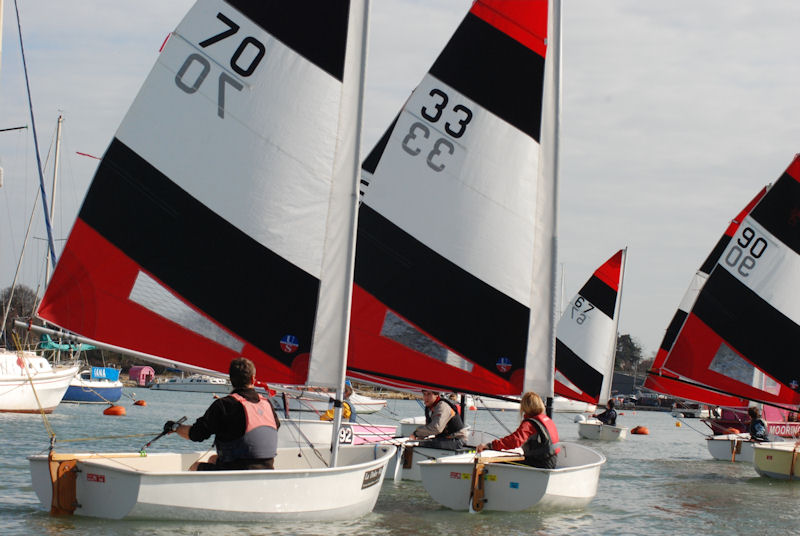 50th Anniversary Warming Pan photo copyright Phillipa Pountain taken at Hamble River Sailing Club and featuring the Foxer class