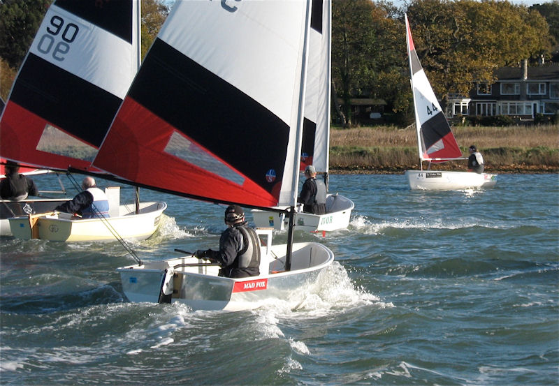 Foxer Class from Hamble photo copyright RSrnYC taken at Royal Southern Yacht Club and featuring the Foxer class