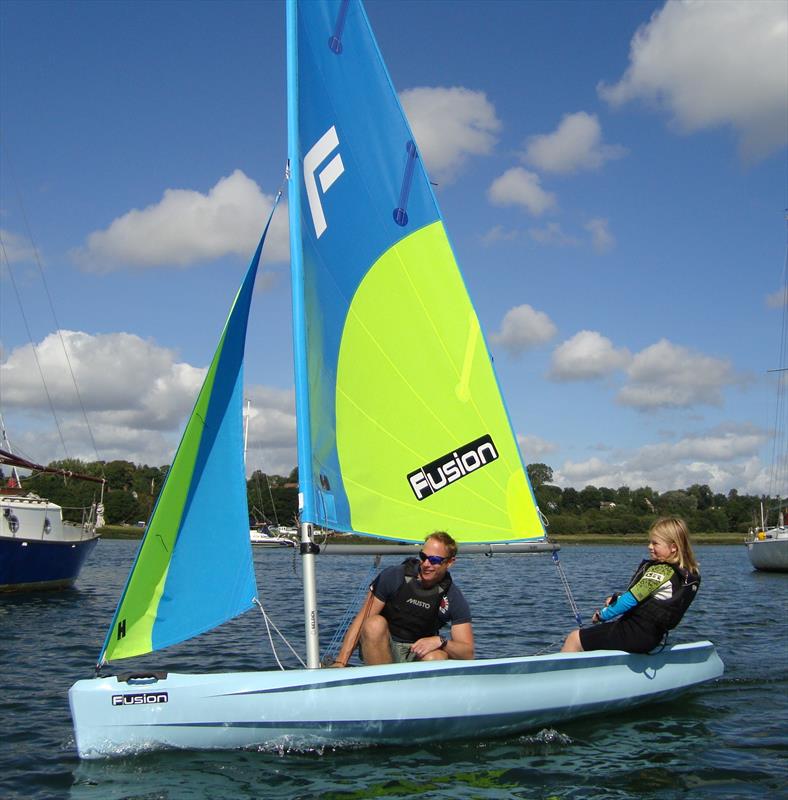 The Fusion dinghy photo copyright Fusion Sailboats taken at  and featuring the Fusion class