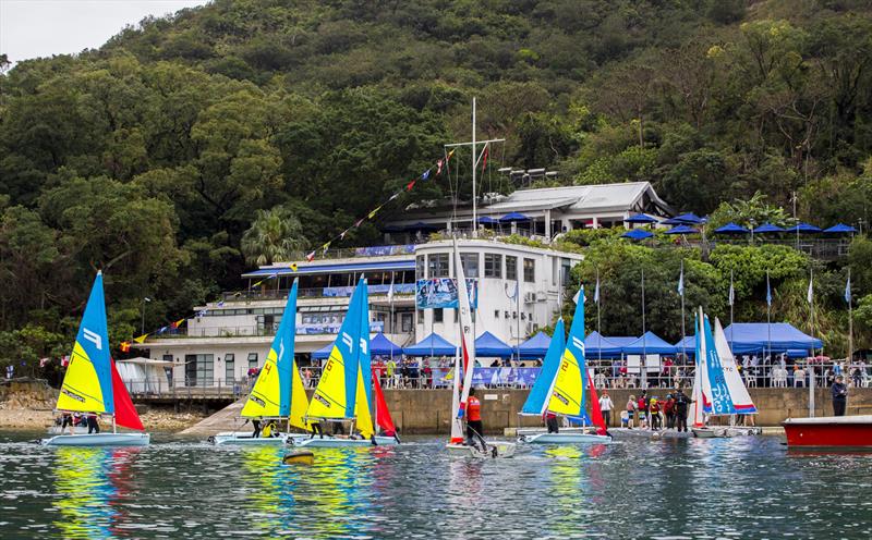 Boase Cohen & Collins Interschool Sailing Festival 2019 photo copyright RHKYC / Guy Nowell taken at Royal Hong Kong Yacht Club and featuring the Fusion class