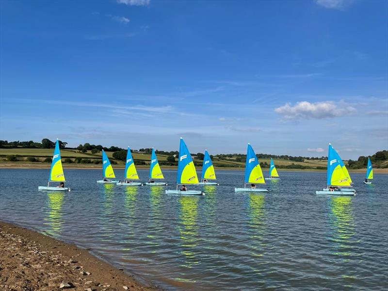 Wimbleball Lake Staff Fusion Regatta photo copyright Kate Kelly taken at Wimbleball Sailing Club and featuring the Fusion class