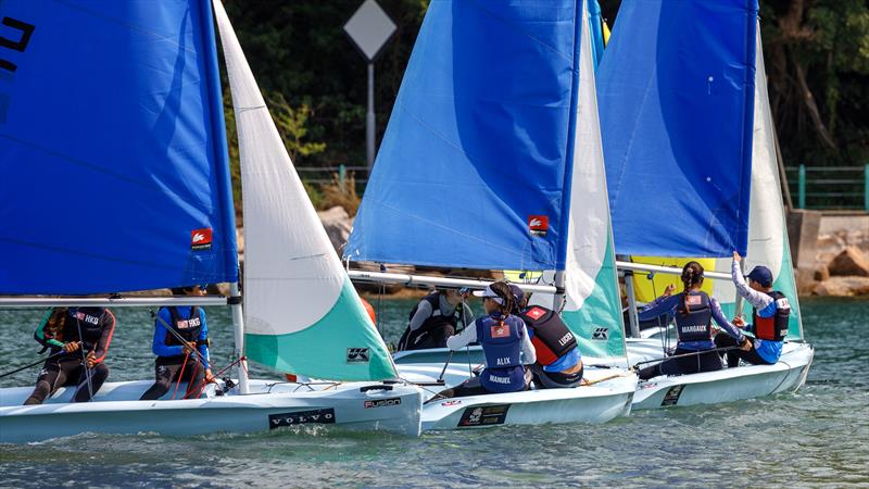Interschools Sailing Festival 2025 photo copyright RHKYC/ Guy Nowell taken at Royal Hong Kong Yacht Club and featuring the Fusion class