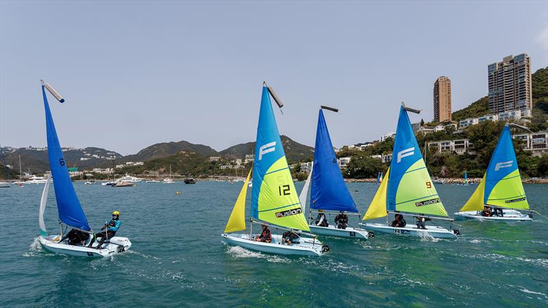 Interschools Sailing Festival 2025 photo copyright RHKYC/ Guy Nowell taken at Royal Hong Kong Yacht Club and featuring the Fusion class