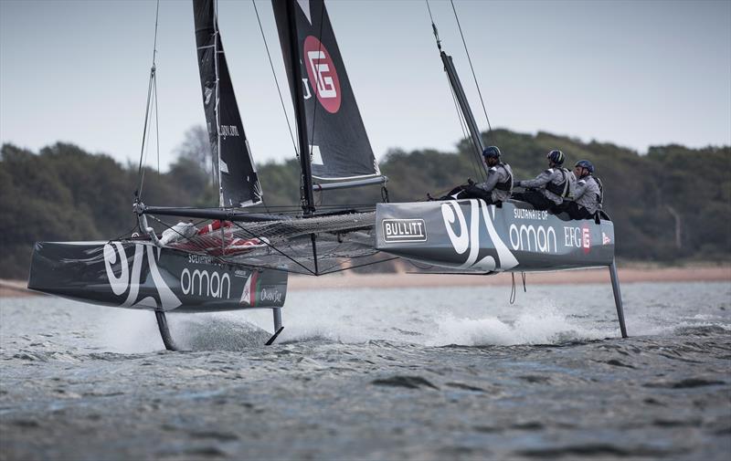 The Extreme Sailing Series introduces the GC32 hydro-foiling catamaran for the 2016 season photo copyright Lloyd Images taken at Oman Sail and featuring the GC32 class