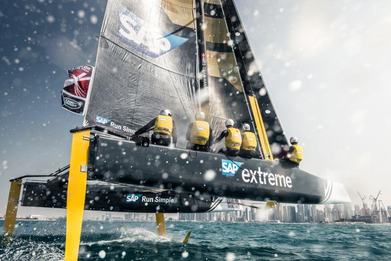 SAP Extreme Sailing Team - photo © Tristan Stedman / SAP Extreme Sailing Team