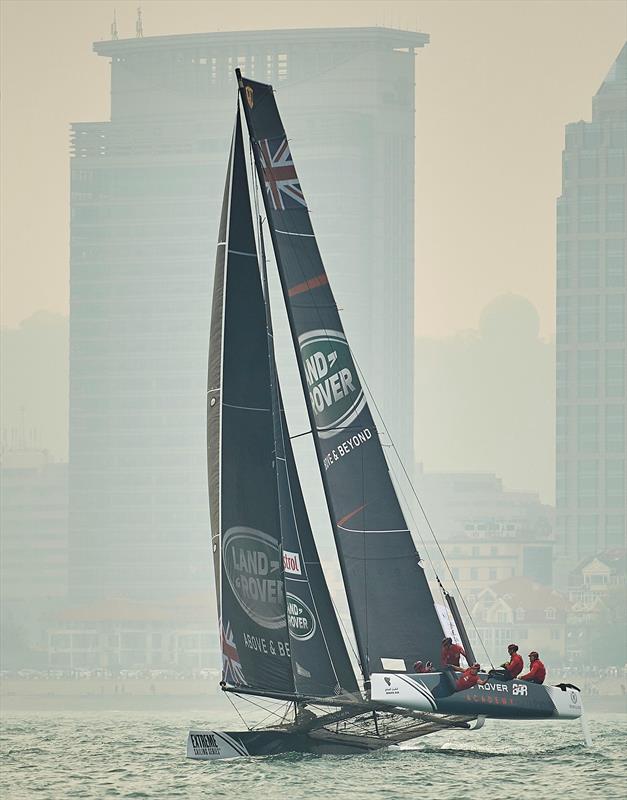 Extreme Sailing Series™ Act 2 day 3 photo copyright Aitor Alclade Colomer / Lloyd Images taken at  and featuring the GC32 class