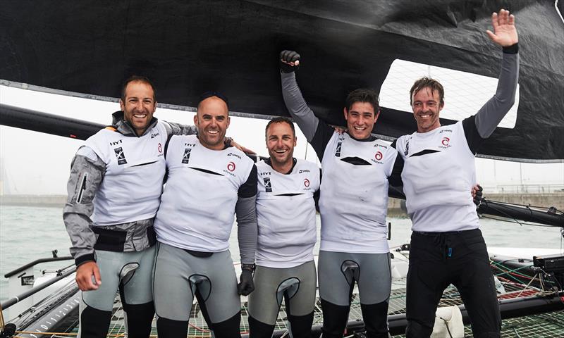 Alinghi Team win Extreme Sailing Series™ Act 2 photo copyright Aitor Alclade Colomer / Lloyd Images taken at  and featuring the GC32 class