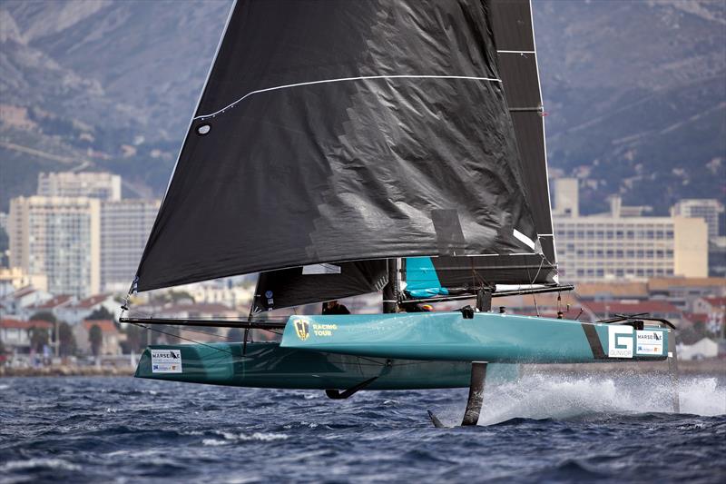 The young Swedes on Gunvor Sailing were second in the final two races on day 4 of the GC32 Racing Tour at the Marseille One Design - photo © Sander van der Borch / GC32 Racing Tour