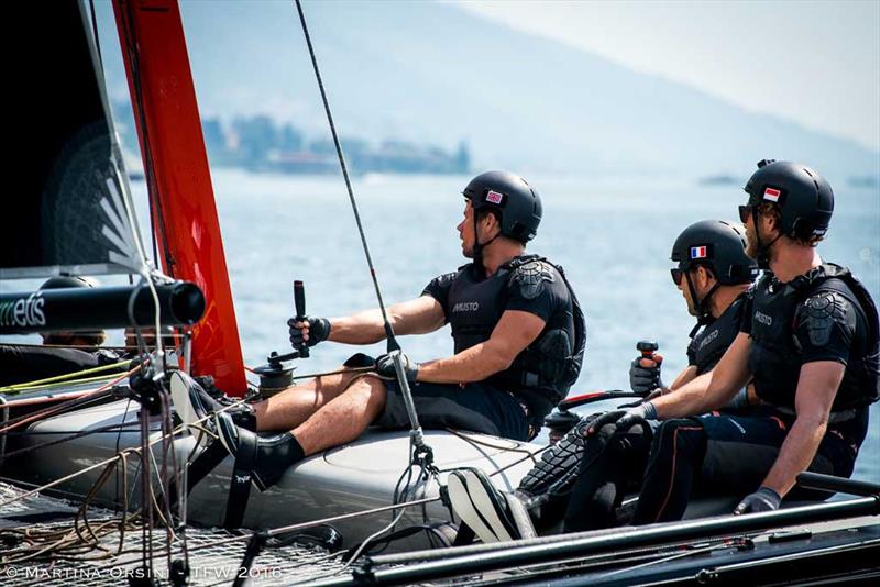 Foiling Week GARDA photo copyright Martina Orsini / TFW 201 taken at Circolo Vela Torbole and featuring the GC32 class