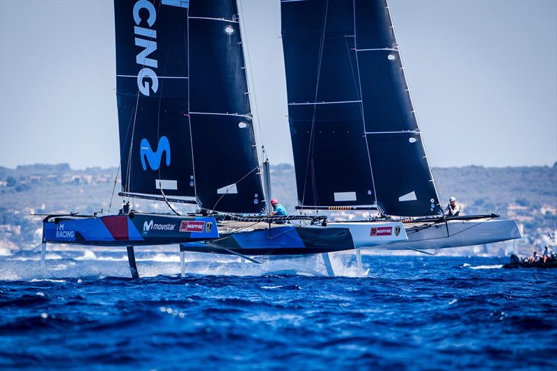 Tight competition in the GC32 Racing Tour at the 36th Copa del Rey MAPFRE photo copyright Jesus Renedo / GC32 Racing Tour taken at  and featuring the GC32 class