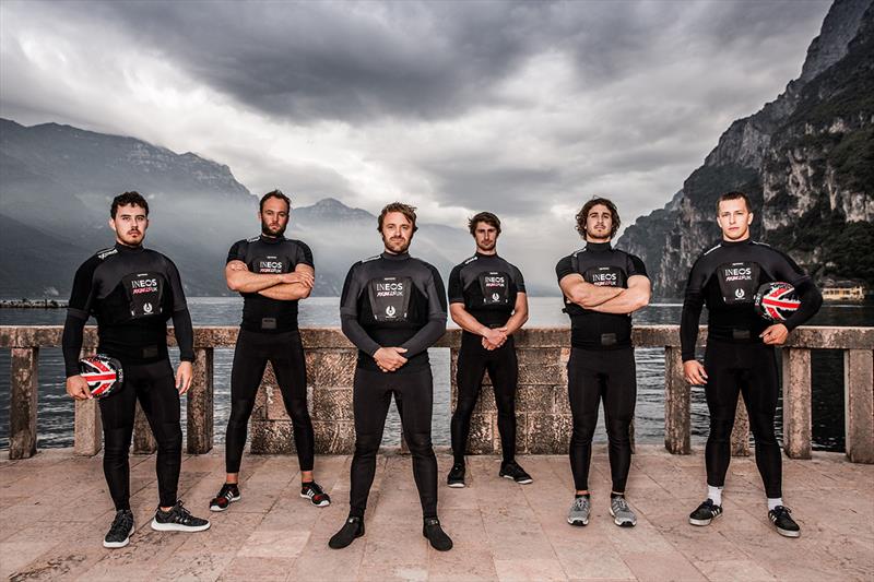 The team arrive in Garda ahead of the GC32 World Championship & Act 2 of Extreme Sailing Series photo copyright Harry KH / INEOS Rebels UK taken at  and featuring the GC32 class