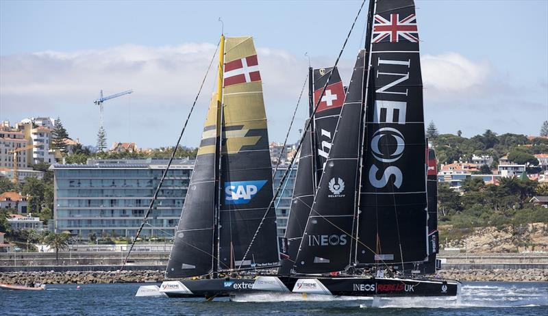 Extreme Sailing Series™ Act 4, Cascais Day 3: Fight to the finish between Brits and Danes