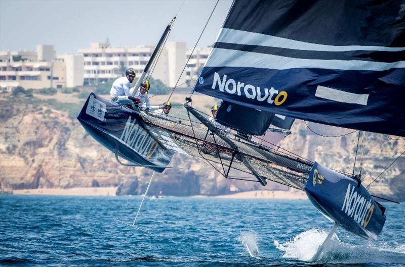 Franck Cammas' NORAUTO will be the boat to beat at Copa del Rey MAPFRE photo copyright Jesus Renedo / GC32 Racing Tour taken at Real Club Náutico de Palma and featuring the GC32 class