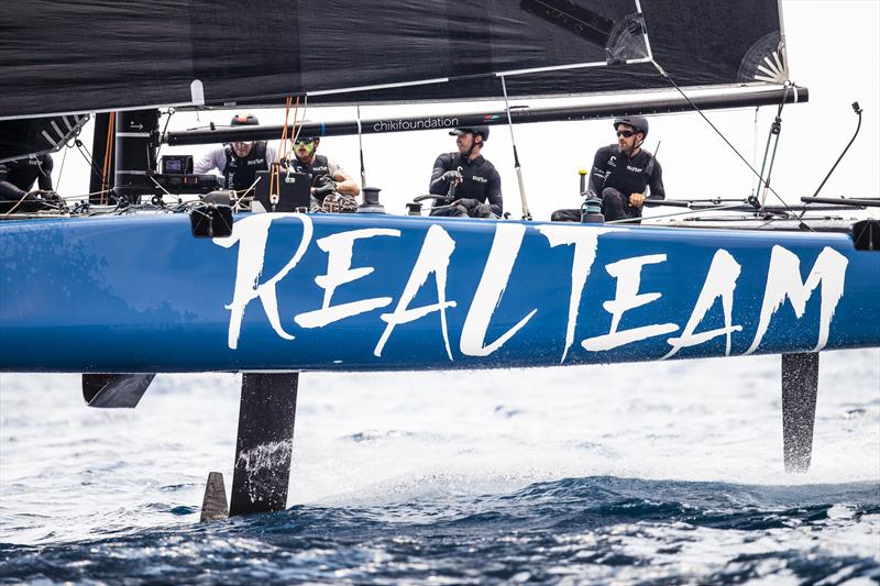Realteam had a better day 3 of the GC32 Racing Tour at the 37 Copa del Rey MAPFRE photo copyright Sailing Energy / GC32 Racing Tour taken at Real Club Náutico de Palma and featuring the GC32 class