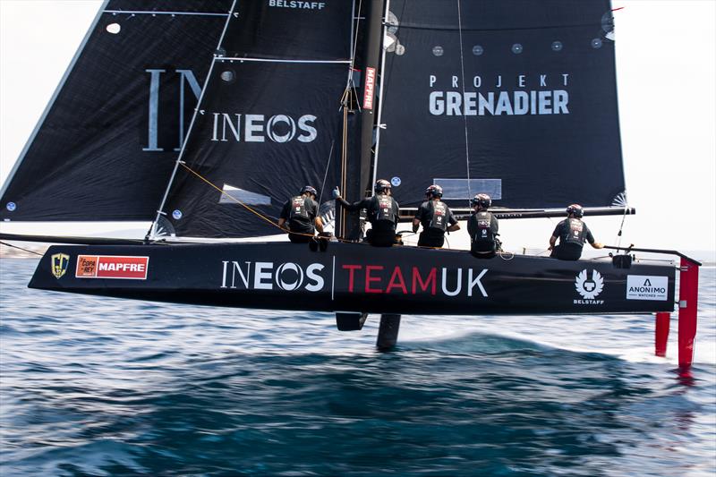 INEOS Team UK was top scoring boat of the day and leads overall by six points on day 3 of the GC32 Racing Tour at the 37 Copa del Rey MAPFRE photo copyright Sailing Energy / GC32 Racing Tour taken at Real Club Náutico de Palma and featuring the GC32 class