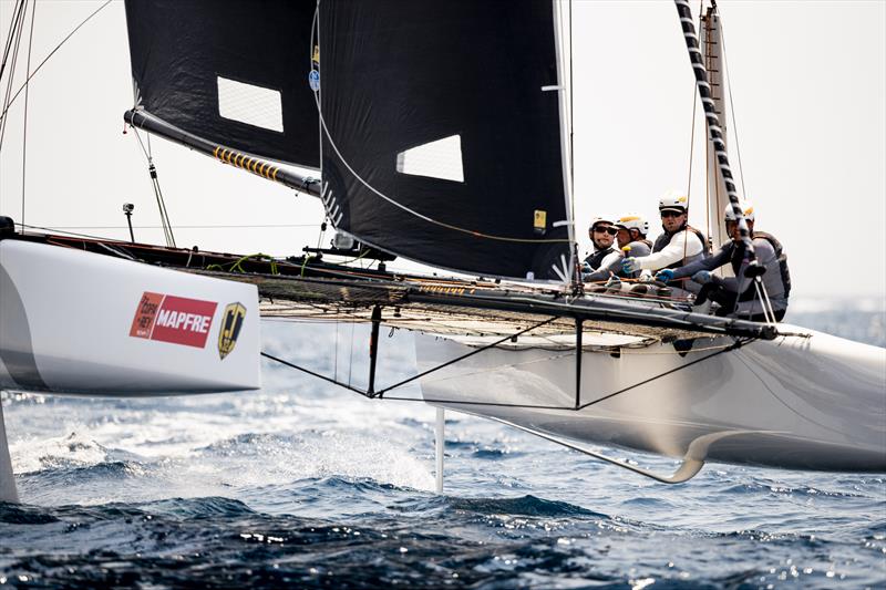 Argo secured two race wins and a second on day 3 of the GC32 Racing Tour at the 37 Copa del Rey MAPFRE photo copyright Sailing Energy / GC32 Racing Tour taken at Real Club Náutico de Palma and featuring the GC32 class