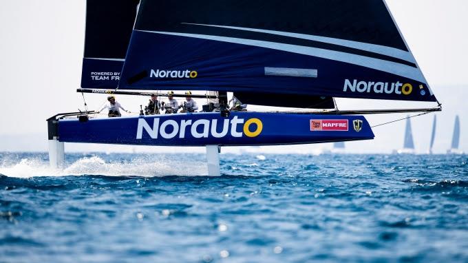 NORAUTO during the GC32 Racing Tour at the 37 Copa del Rey MAPFRE photo copyright Tomás Moya / GC32 Racing Tour taken at  and featuring the GC32 class